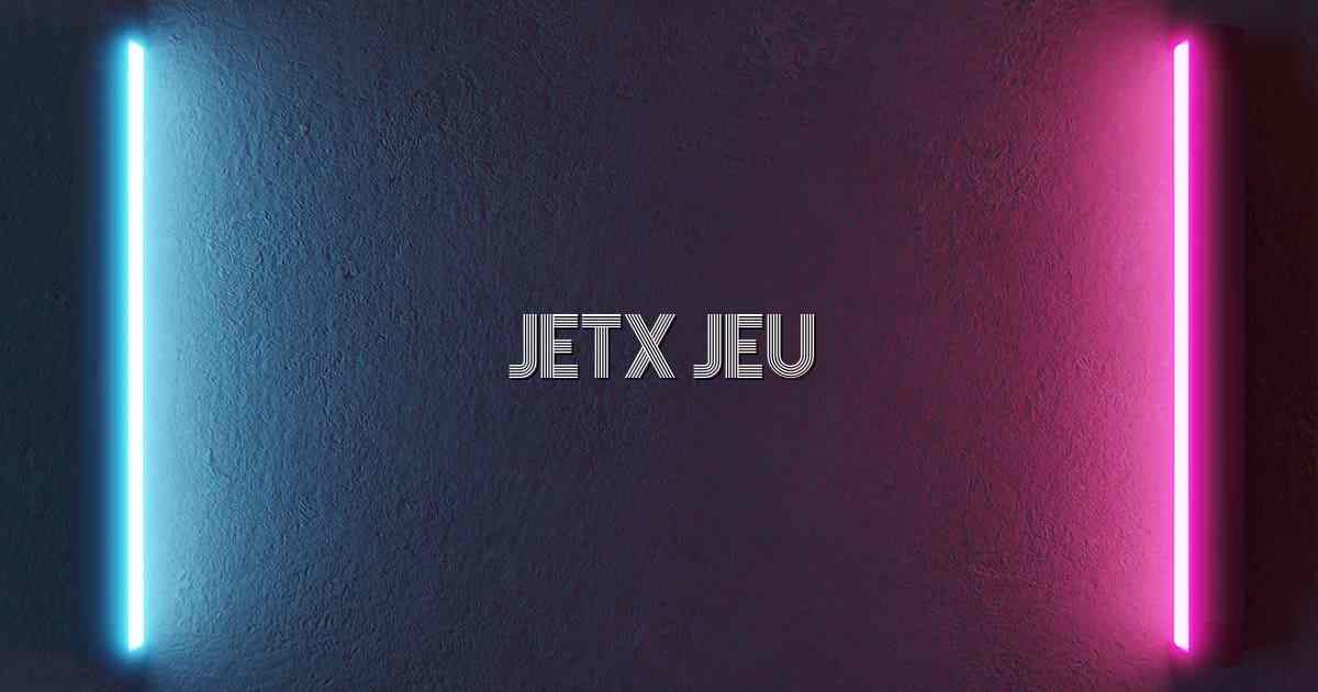 JetX Jeu